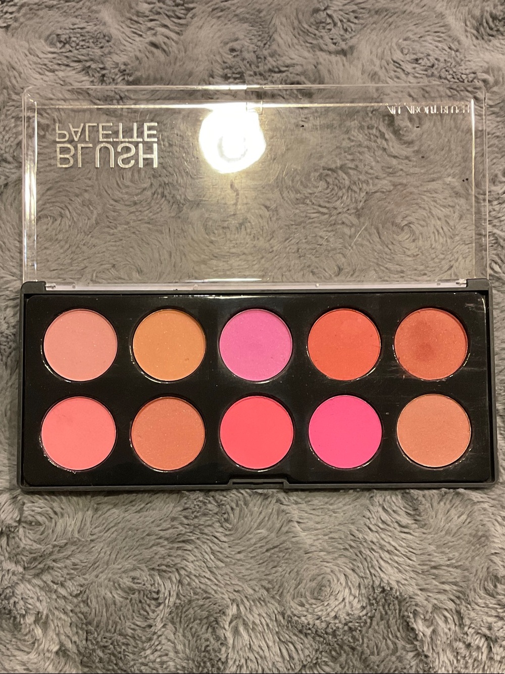 Warm & Bright Blush Palette - Pink and Peach Tones